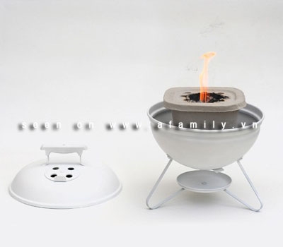 Bếp nướng bbq mini: đi pinic vẫn được ăn thịt nướng