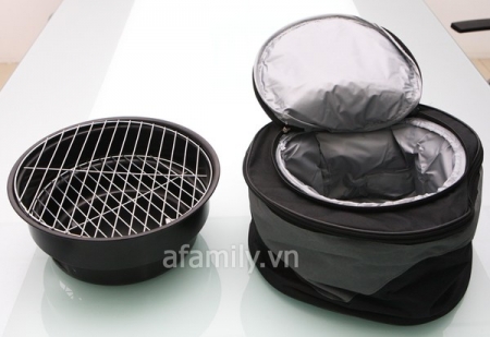 Bộ bếp than hoa du lịch