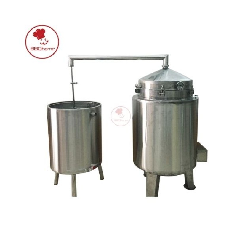 Nồi Nấu Rượu 200 lít ( Nấu 40kg gạo)