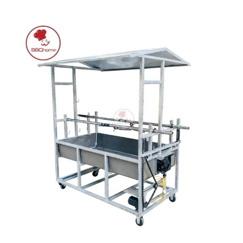 Lò Quay 2 Heo Sữa Tự Động