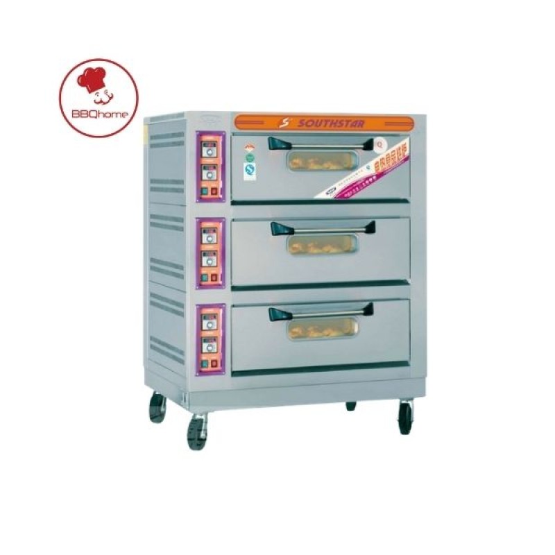 Lò nướng 3 tầng 6 khay Điện